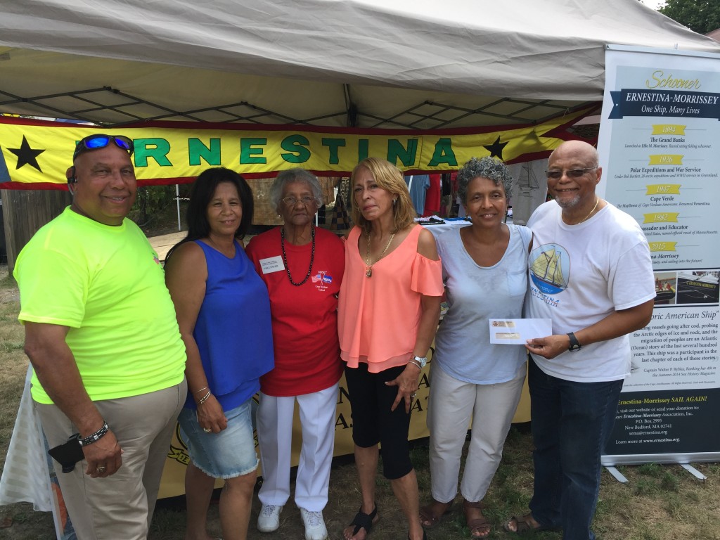 Mr. & Mrs. Arthur Joia; Mary  Paulette a founding member of the Friends of ERNESTINA Wareham Chapter; Mass. Dept. of Industrial Accident Administrative Judge Yvonne Vieira; Sa